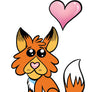 Learn to make a fox starting with a heart shape.