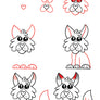 Easy to follow steps allow artists to create fun characters starting with a heart shape.