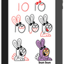 🐰Draw Cute Kawaii Critters Using Numbers