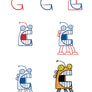 Learn how to turn letters into robots using simple lines and shapes.