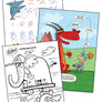 Print pages to share with kids and free your smartphone or tablet