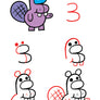 Easy to follow drawing steps