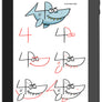 Pinch to zoom in on specific drawing steps. Works on all smart phones and tablets.