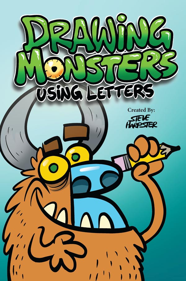 Learn how to turn letters of the alphabet into fun cartoon monsters