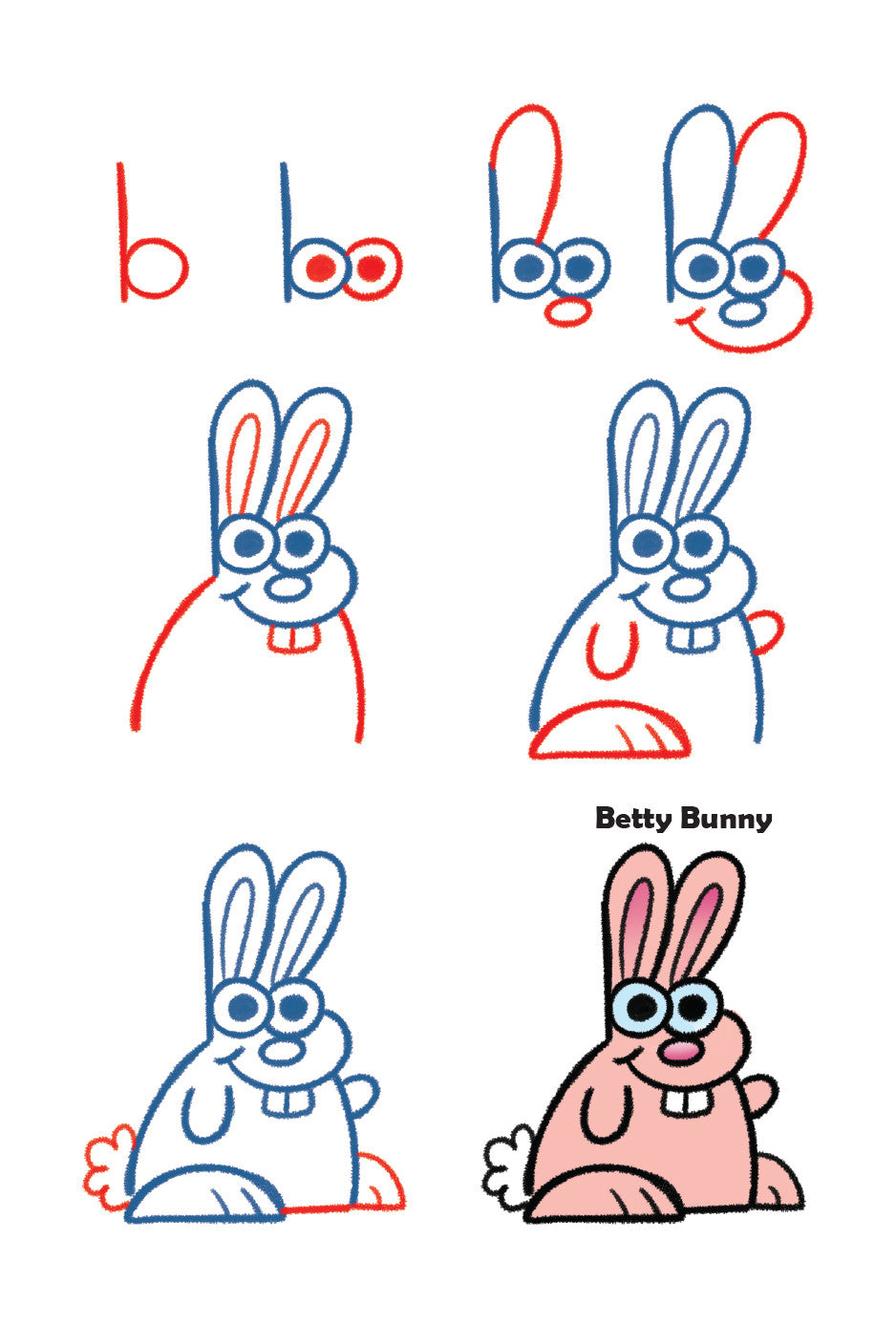 how to draw a cute baby animals