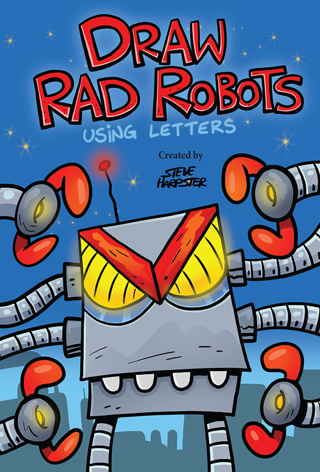 Learn how to easily turn letters into amazing robots with this book by Steve Harpster.