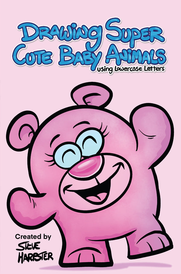 Learn how to turn lowercase letters of the alphabet into CUTE baby animals.