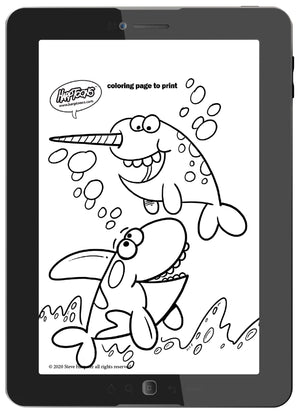 Print coloring pages for kids to use and color over and over again